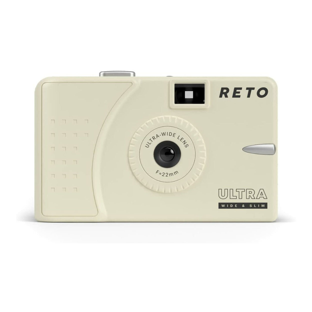 Reto 35mm Ultra Wide and Slim Film Camera with 22mm Lens (Cream)