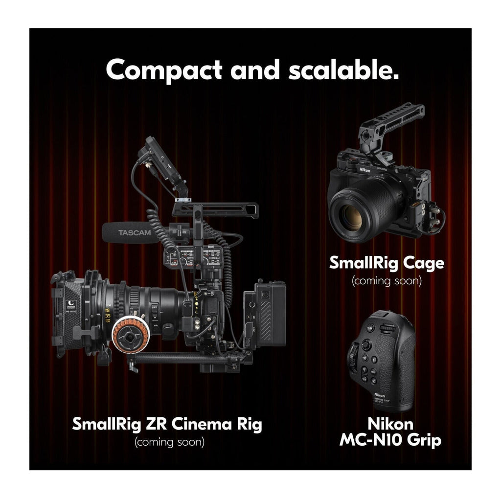 Nikon RED ZR 6K 24.5MP Cinema Camera Bundle with Bag, 64GB Memory Card & Reader