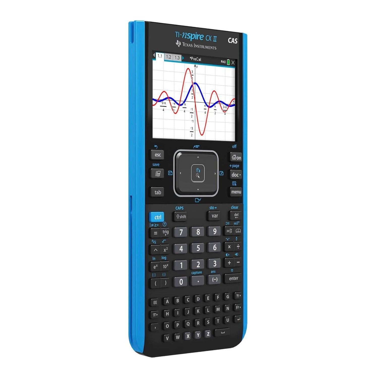 Texas Instruments TI-Nspire CX II CAS Graphing Calculator - Teacher's 10 Pack