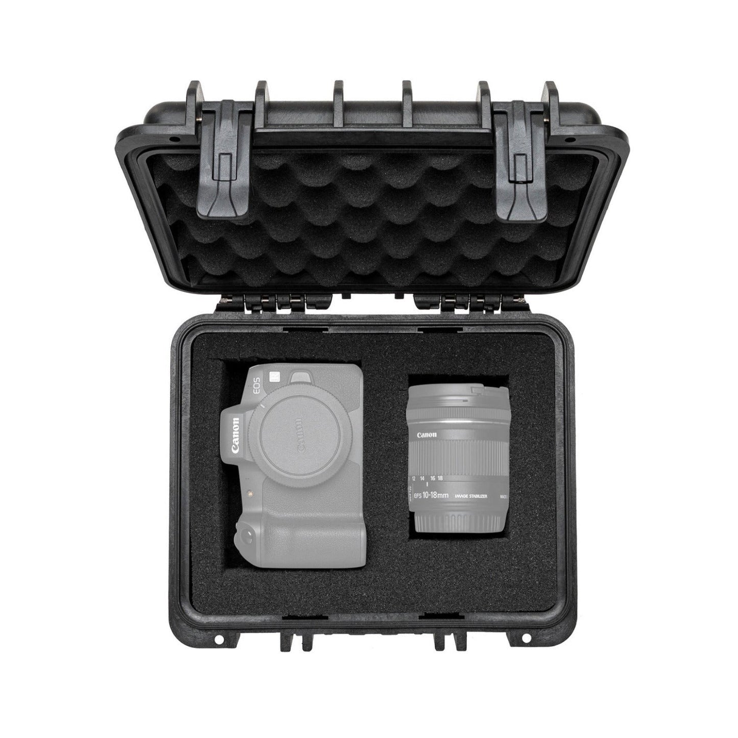Canon RF 24-70mm f/2.8L IS USM Lens with Weatherproof Hard Case - Customizable Foam