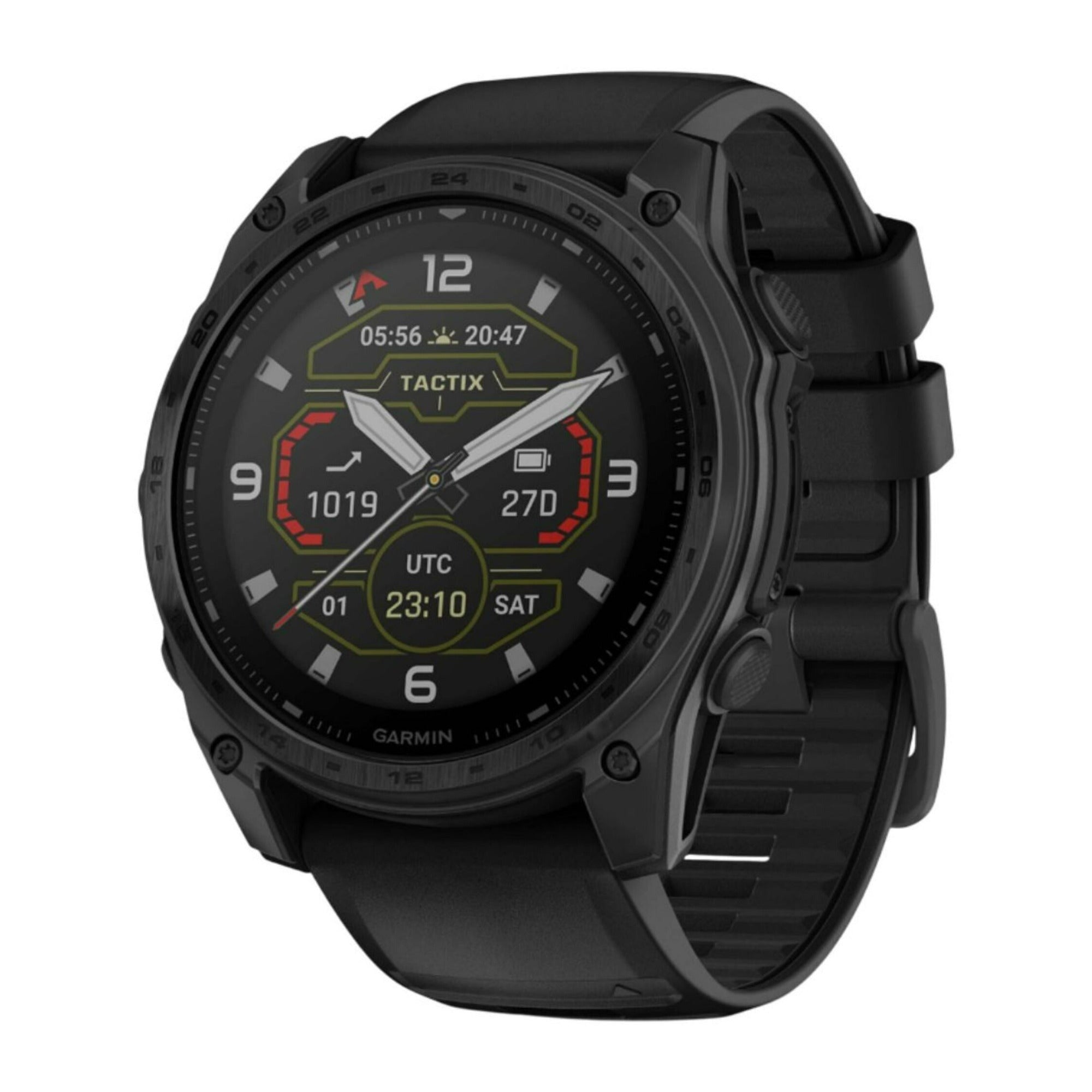 Garmin Tactix 8 51mm Sapphire Solar Elite Edition Smartwatch (Black) Bundle