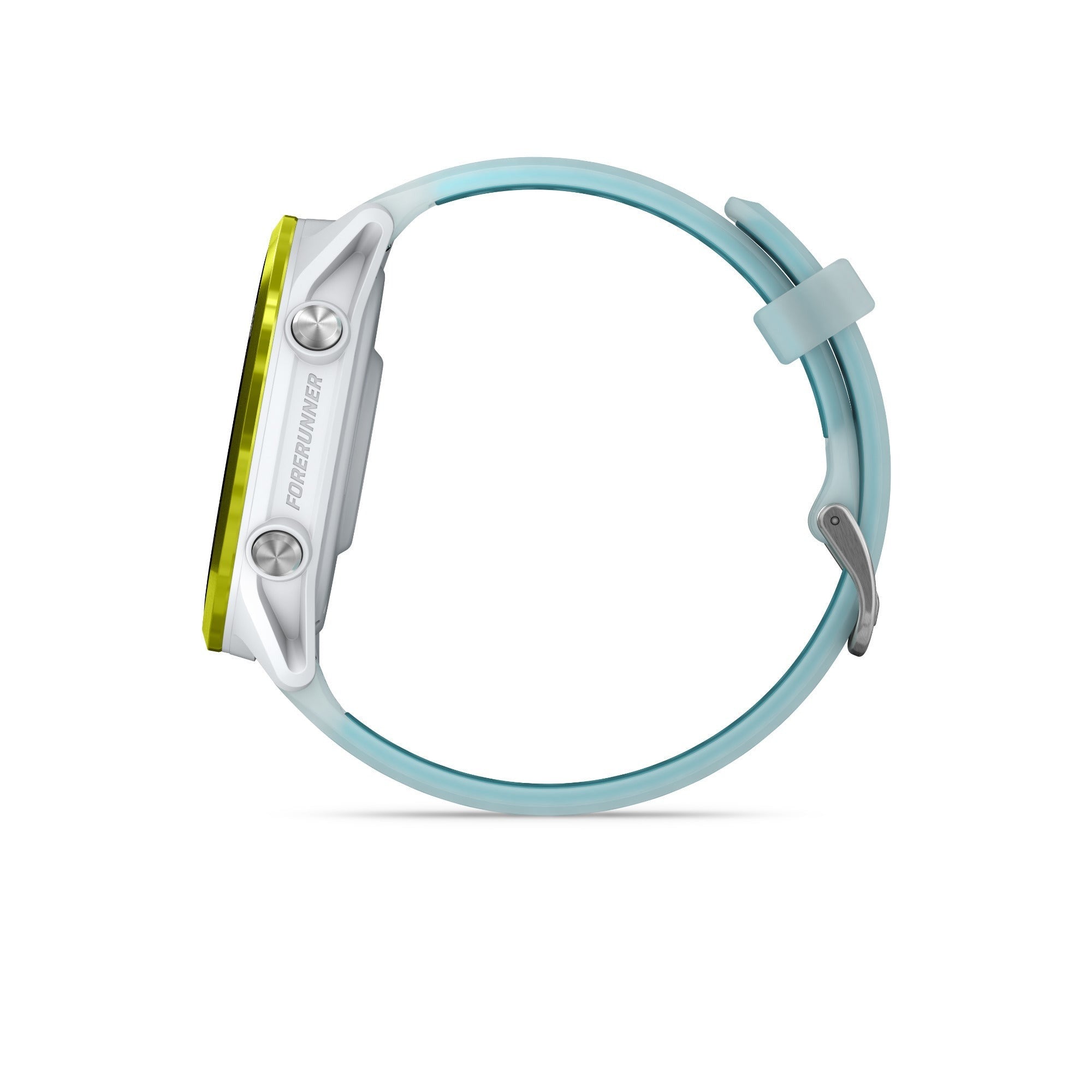 Garmin Forerunner 570 47mm (Yellow/Turquoise) GPS Smartwatch with Earbuds Bundle