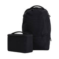 Urth Arkose 20L Modular Weatherproof Lightweight Front Zip Backpack and Small Camera Insert (Black)