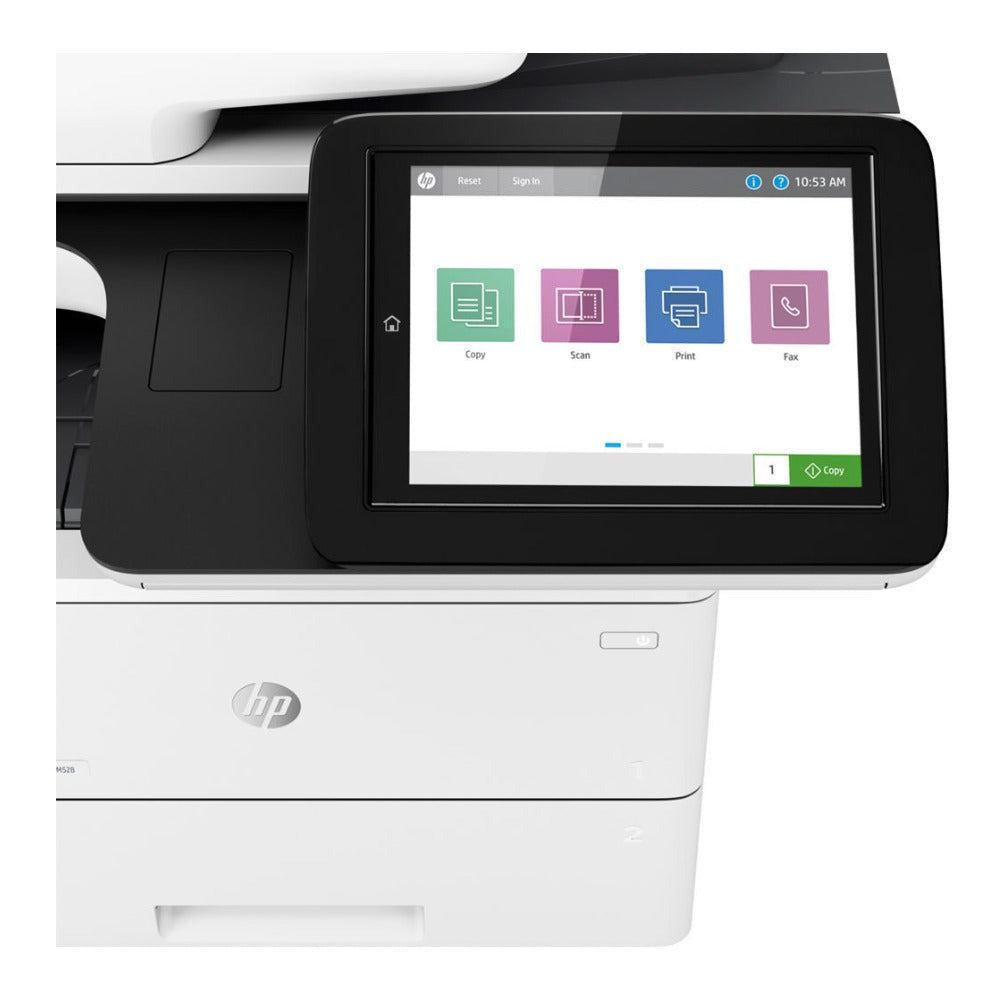HP MFP M528dn Multi-function Monochrome Laser Printer (White)