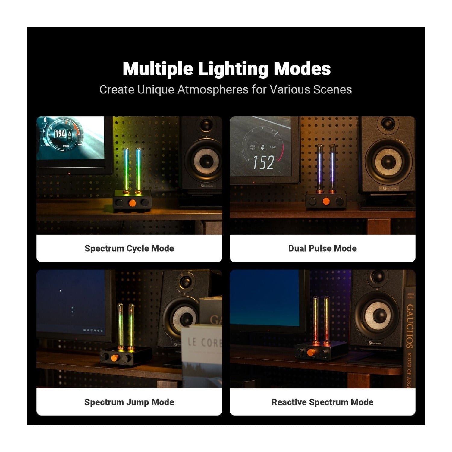 Fosi Audio AH-01A Music Rhythm Visualizer Light