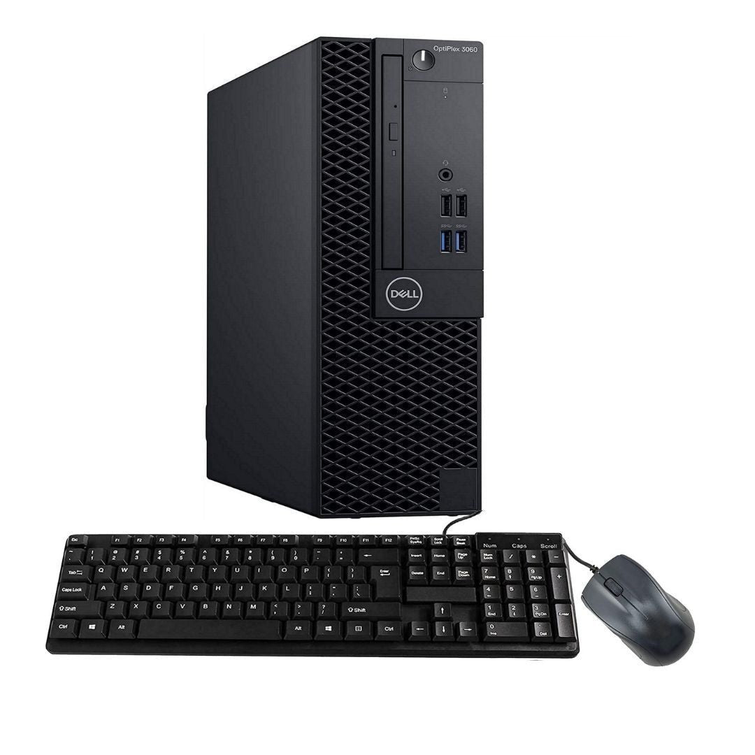Dell OptiPlex 3060 SFF Desktop, Intel Core i5-8500, 16GB RAM, 256GB SSD, Windows 10 Pro (Certified Refurbished)