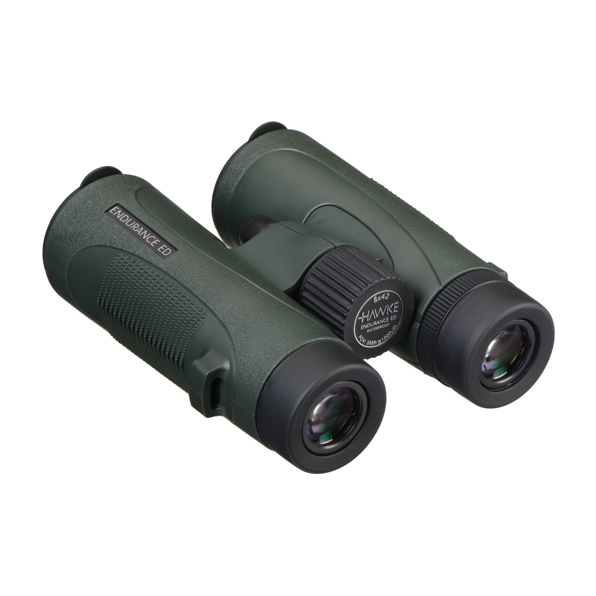 Hawke Sport Optics 8x42 Endurance ED Binoculars (Green) w/ Harness Strap Bundle