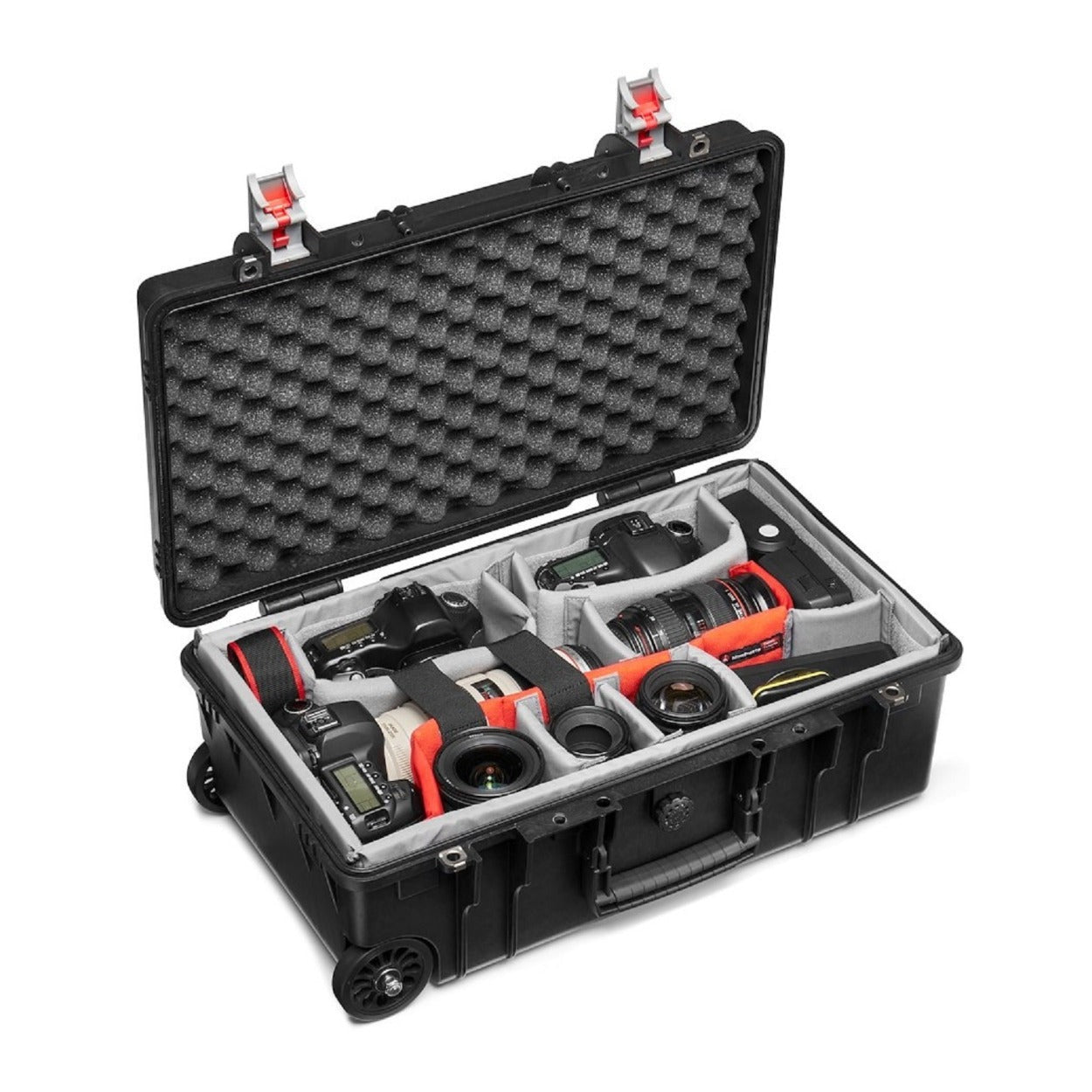 Manfrotto Pro Light Reloader Tough-55 High Lid Carry-on Camera Roller Bag