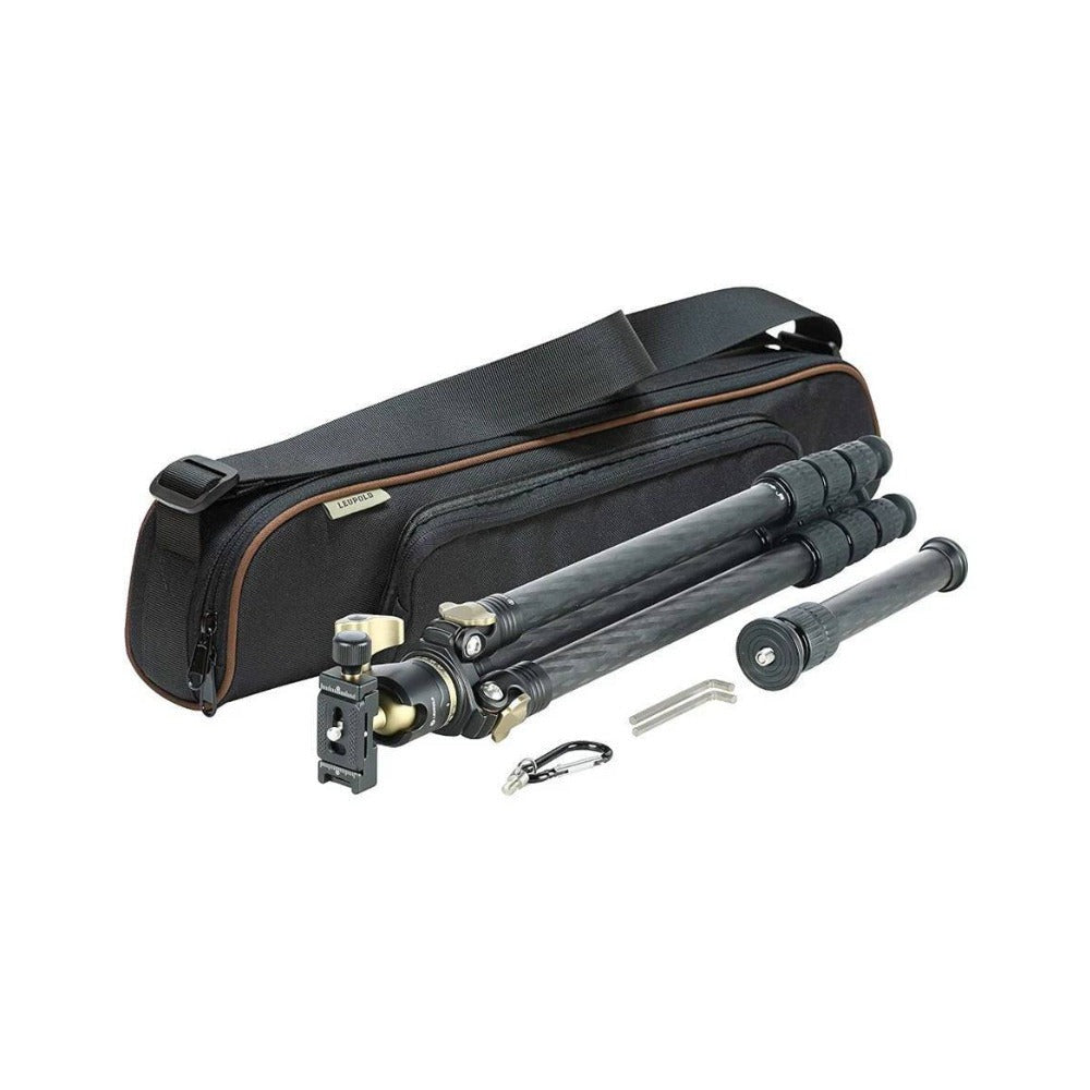 Leupold 180380 Alpine CF-425 Lightweight Tripod Kit with 13 lb Capacity (Black)