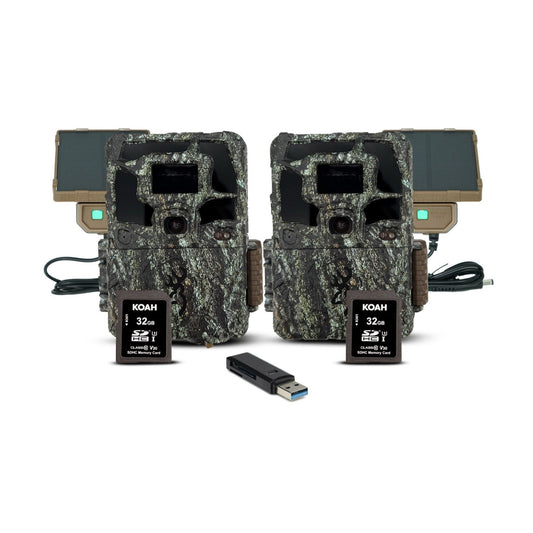 Browning Dark Ops Pro X 1080 Trail Camera (2-Pack) with Accessories Bundle