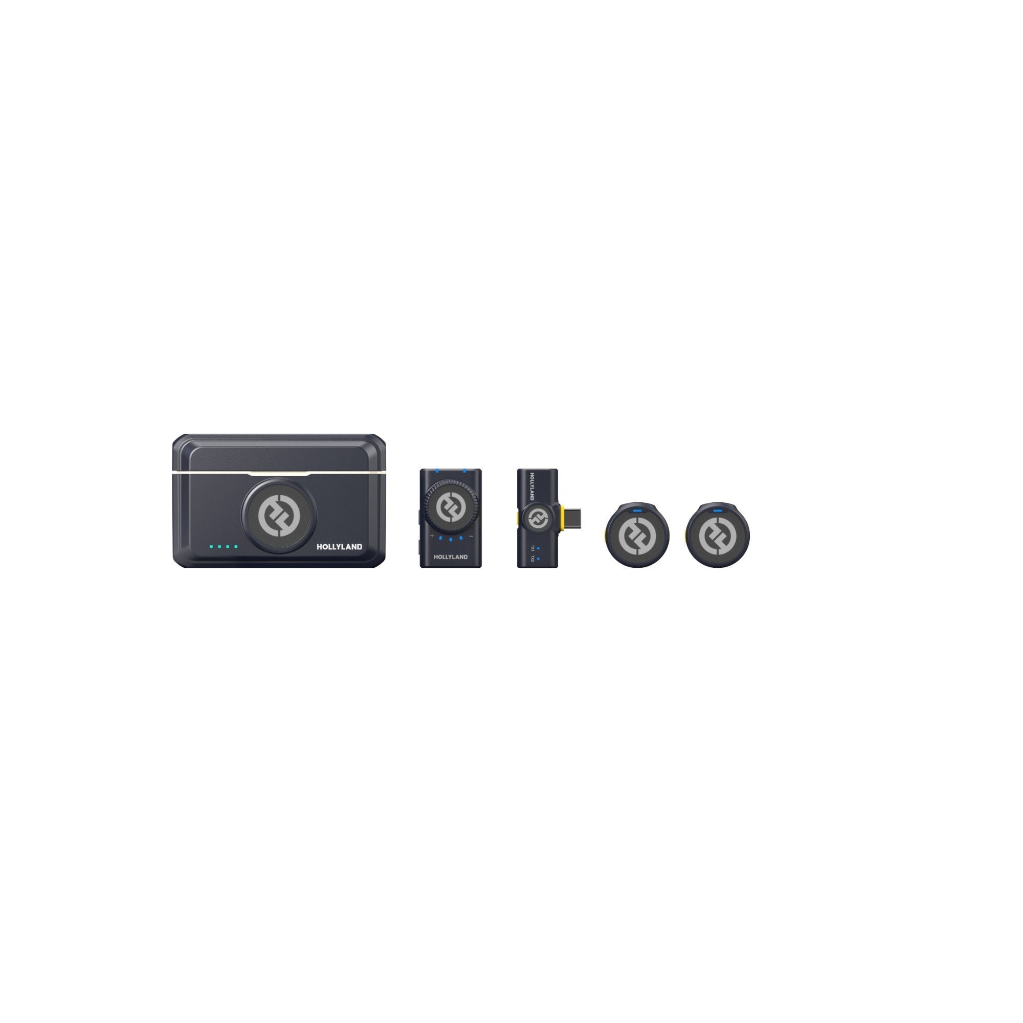Hollyland LARK M2 2-Person Wireless Mini Combo Microphone System