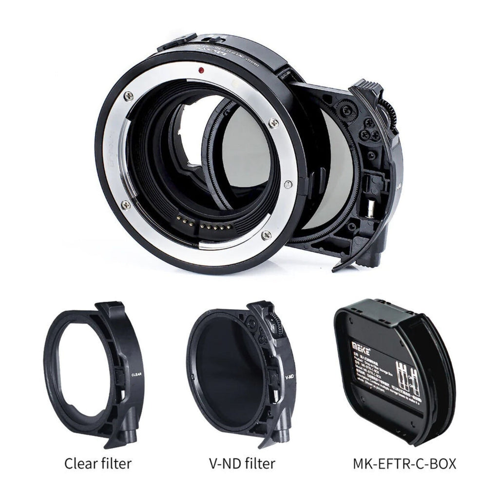 Meike Drop-In Filter Lens Adapter for EF/EF-S Lenses to Sony E-Mount Cameras