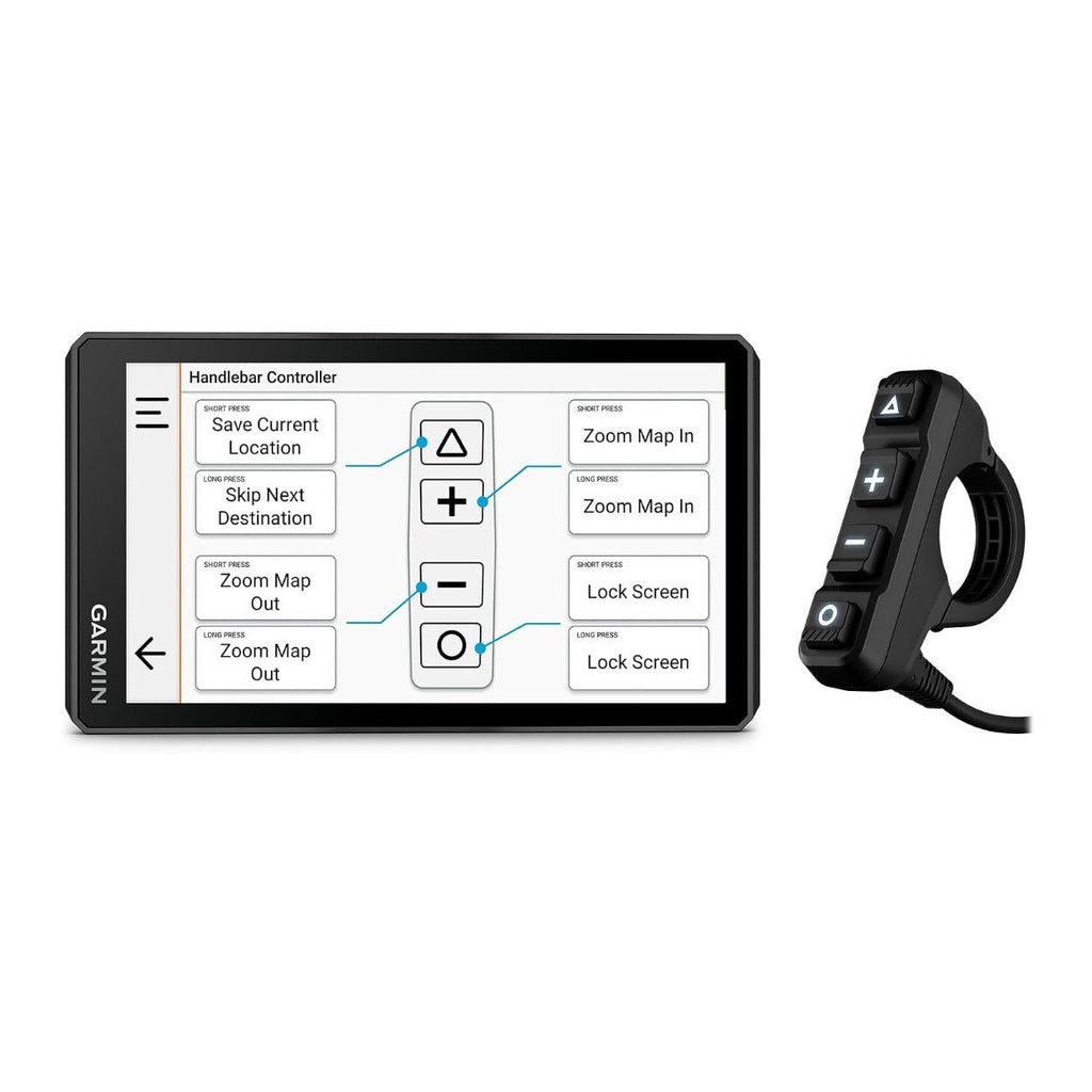 Garmin Handlebar Controller for zūmo XT2 Motorcycle Navigator or Compatible Tread Device