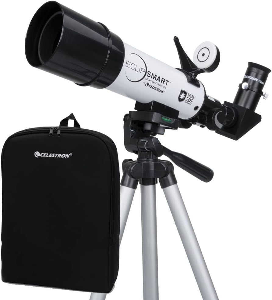 Celestron EclipSmart Solar Telescope 50 with Backpack
