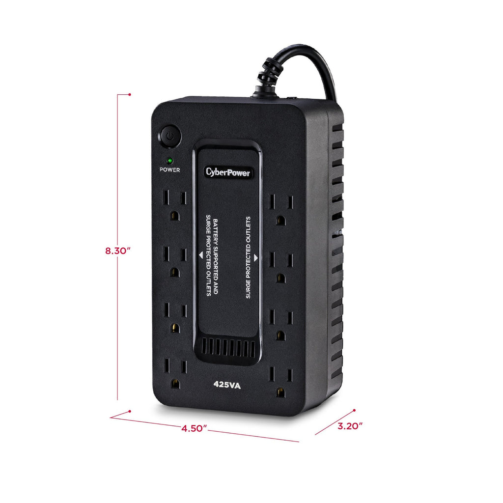 CyberPower ST425 Backup UPS Battery and Surge Protector with 425VA/260W Capacity