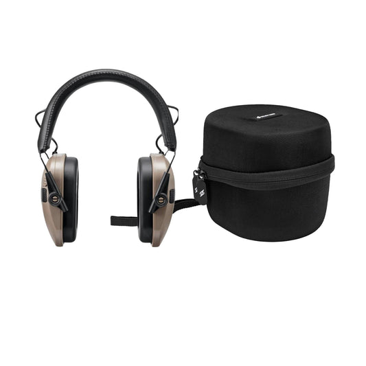 Walker's Razor Junior Electronic Youth and Women's Protection Muff Bundle (FDE)