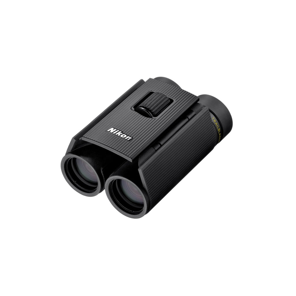 Nikon Trailblazer II 8x25 Compact Binoculars (Black) with Accessories Bundle