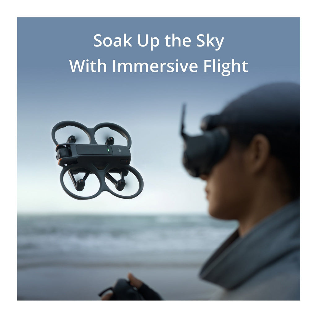 DJI Avata 2 Fly More Combo with 256GB Card and 30-Inch Landing Pad Bundle