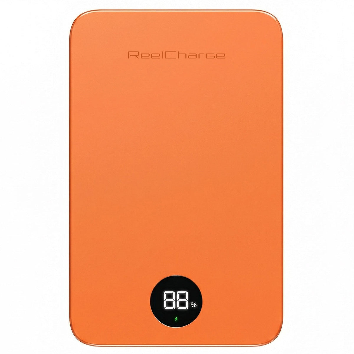 ReelCharge ReelSafe 5,000 mAh Qi2 Power Bank (Orange)