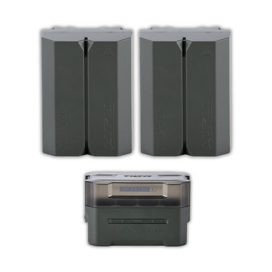 Tilta NP-FZ100 2400mAh High-Capacity Battery (Green, 2-Pack) Bundle