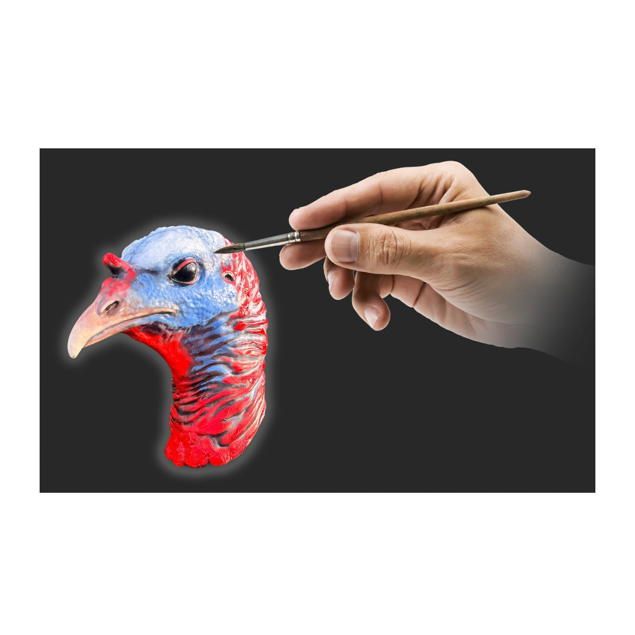 Montana Decoy Jake Purr-Fect XD3 Realistic Turkey Decoy with Magnetic Leg Pole