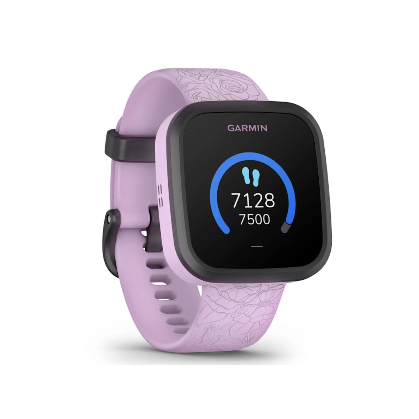Garmin Bounce Kids GPS Smartwatch (Lilac Floral)