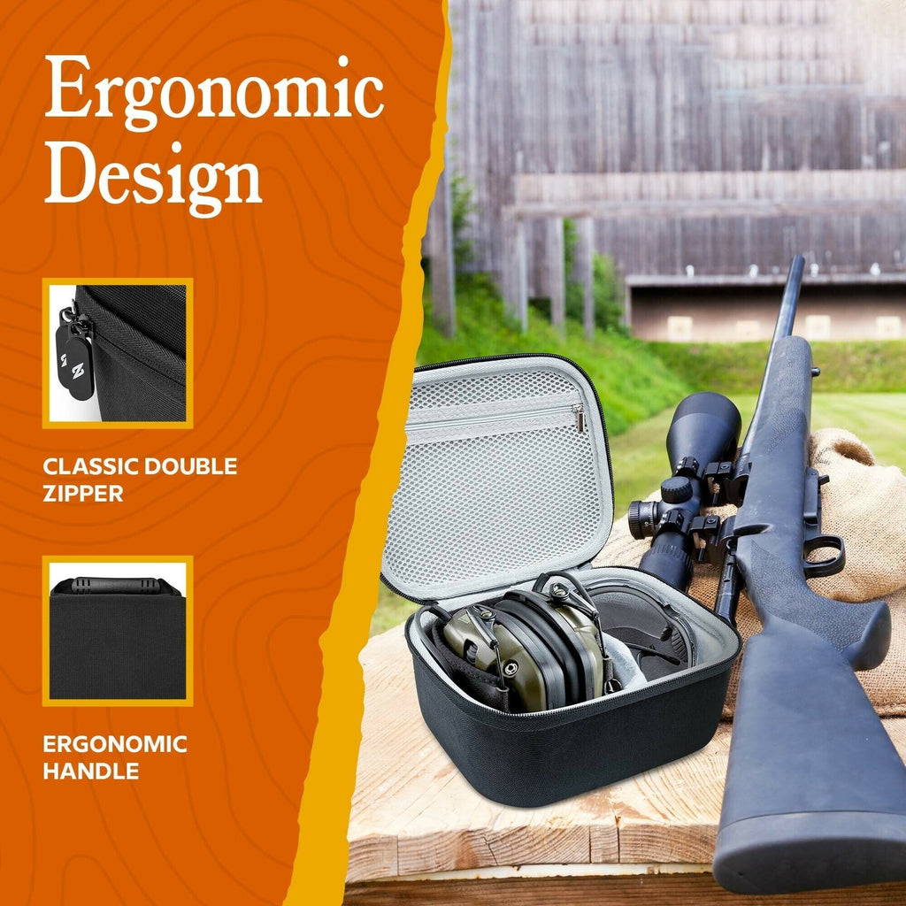 BELOW ZERO Hearing Protection and Safety Glasses Case for Walker's Game Ear