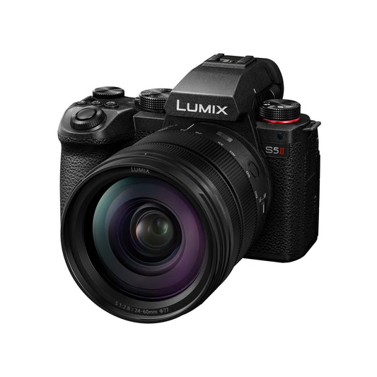 Panasonic LUMIX S5II Full-Frame Mirrorless Camera with 24-60mm F2.8 Lens Kit