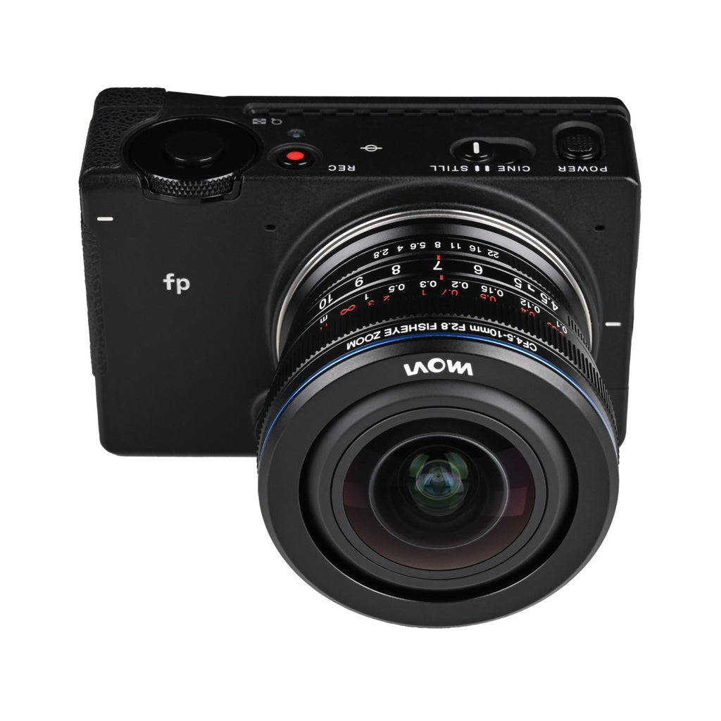 Laowa 4.5-10mm f/2.8 CF Zoom Fisheye Lens with 180-Degree Ultra Wide View, Parfocal Zoom (L-Mount)