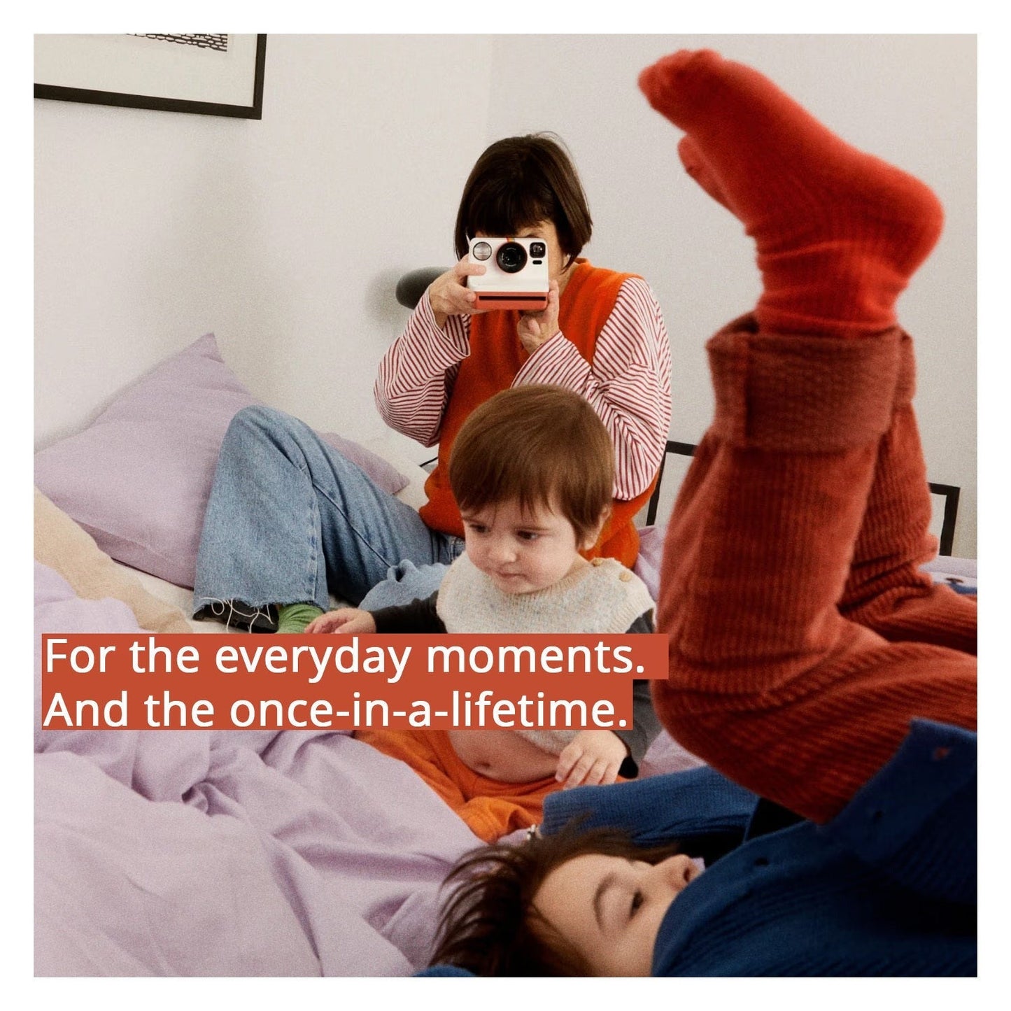 Polaroid Now Generation 3 Instant Camera with Built-In Tripod Mount and Film Kit (Black) Bundle