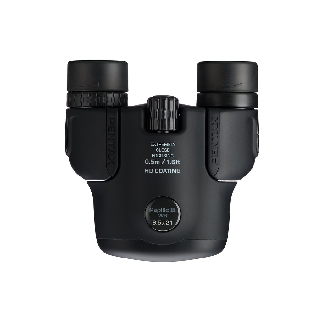 Pentax Papilio III WR 6.5x21 Binoculars (Black) (Open Box)