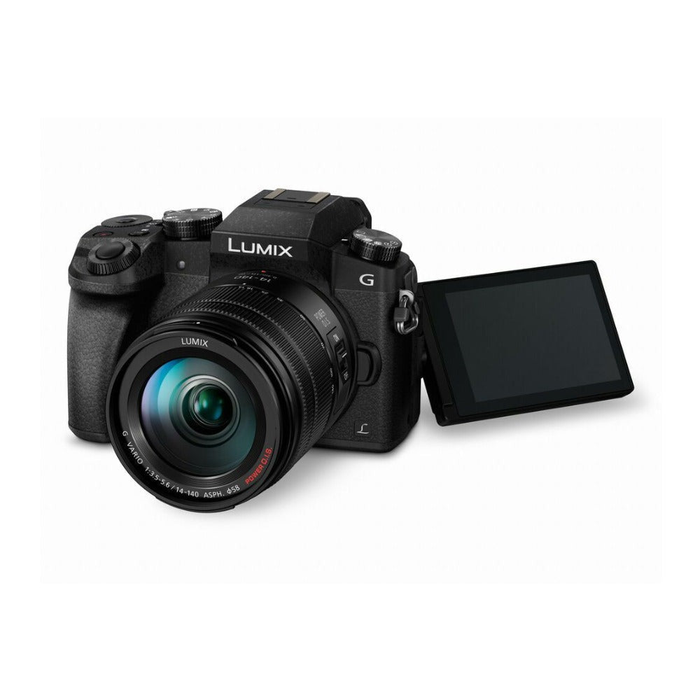 Panasonic LUMIX G7 Mirrorless Camera with 14-140mm Lens (Certified Refurbished)