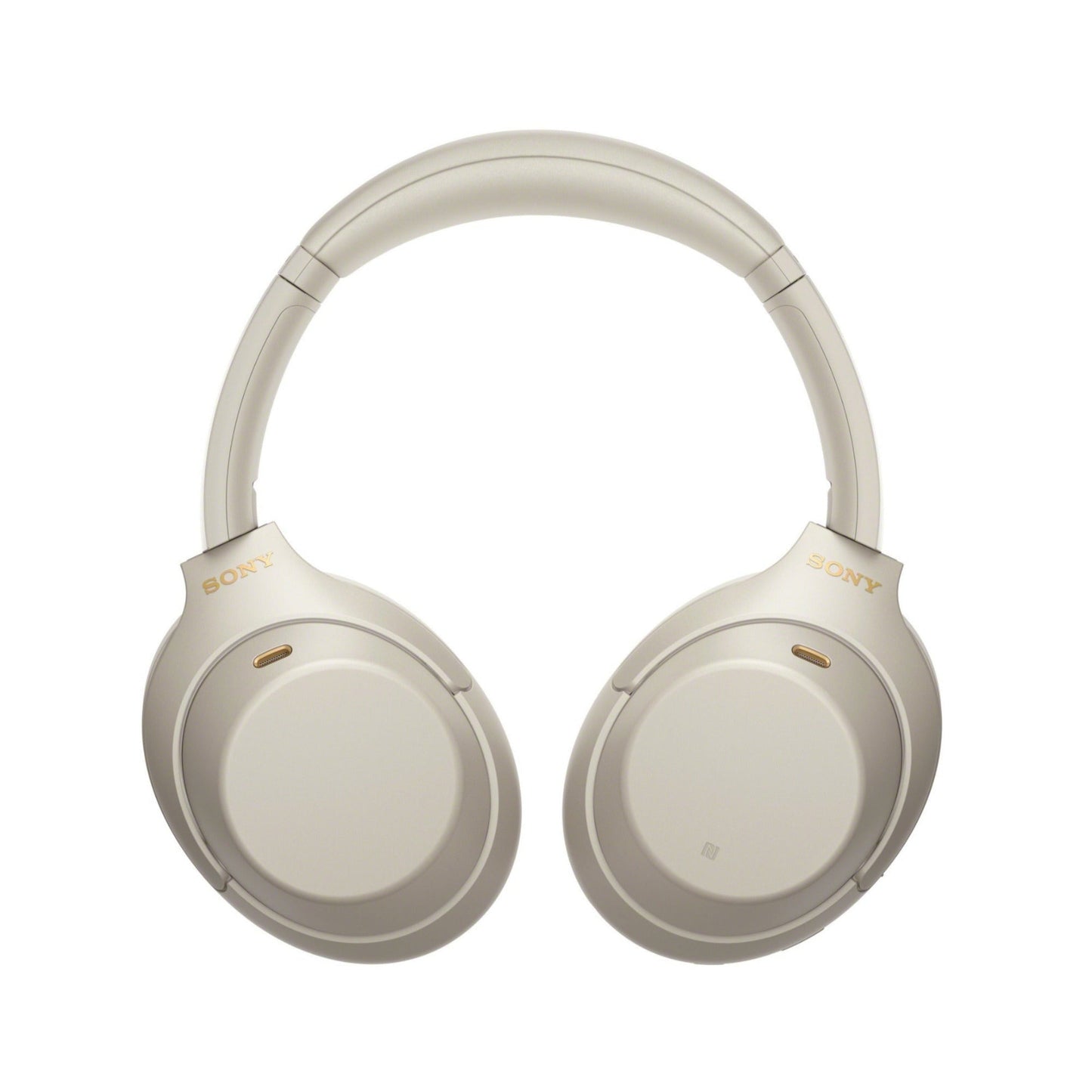 Sony WH-1000XM4 Wireless Headphones (Silver) with Oclip Clamp-On Light Bundle