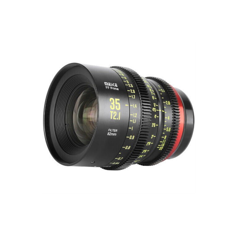 Meike 35mm T2.1 FF-Prime Cine Lens with 330 Degrees Focus Rotation (EF Mount)