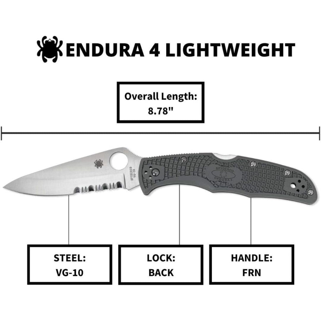 Spyderco Folding Knife Endura 4