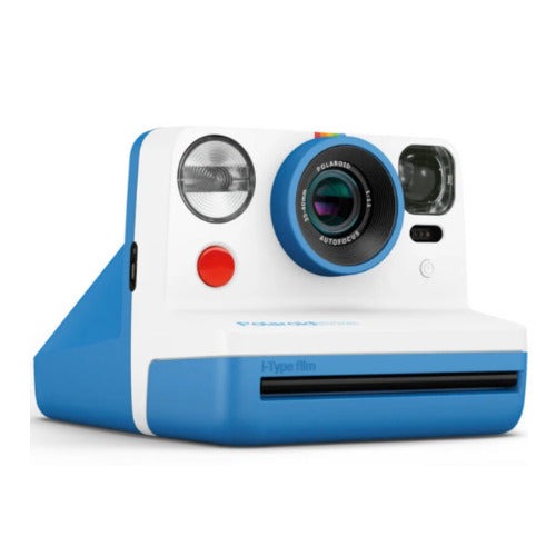 Polaroid Originals Now Viewfinder i-Type Instant Camera (Blue) Film Bundle