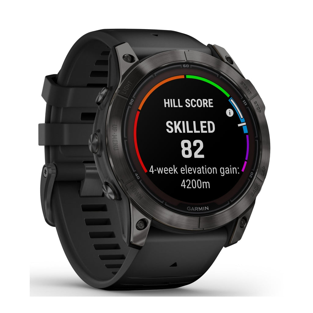 Garmin fēnix 7X Pro Sapphire Solar GPS Smartwatch (Carbon Gray/Black Band) (Used)