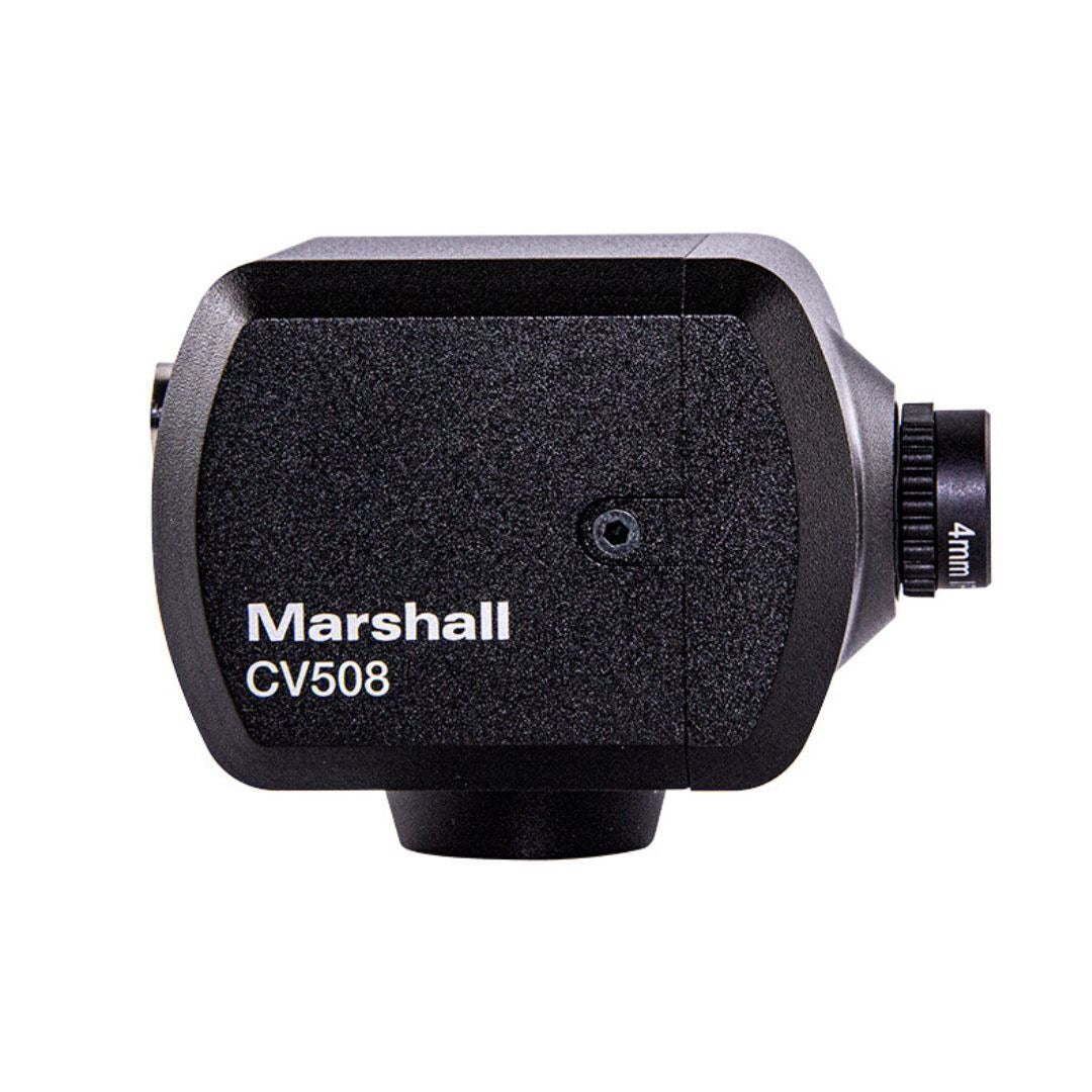 Marshall CV508 Micro POV Camera with Sony 6.46mm Solid-State Image Sensors (HDMI and 3GSDI, Black)