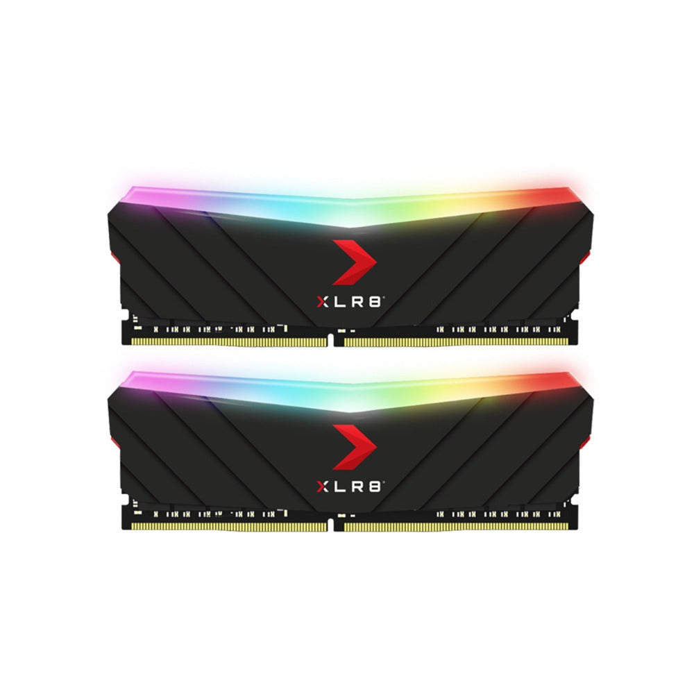 PNY 16GB XLR8 DDR4 3600 MHz RGB Dual Channel Desktop (DIMM) Memory Kit (2 x 8GB)