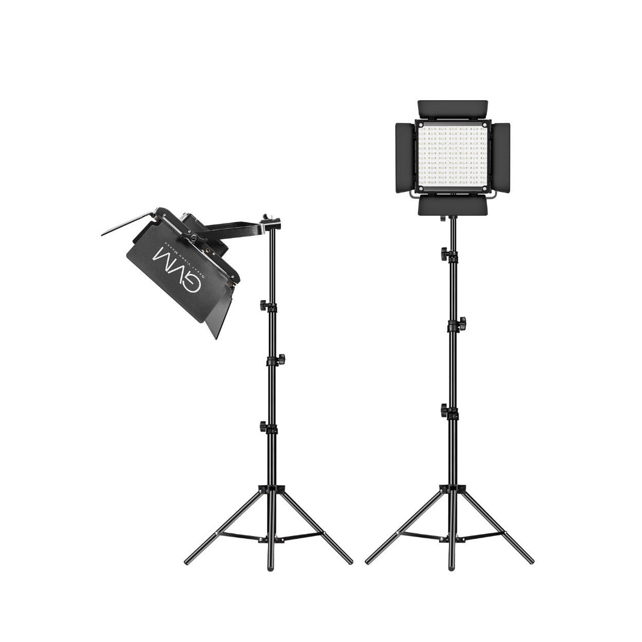 GVM 800D-RGB LED Light Panel (2-Light Kit)