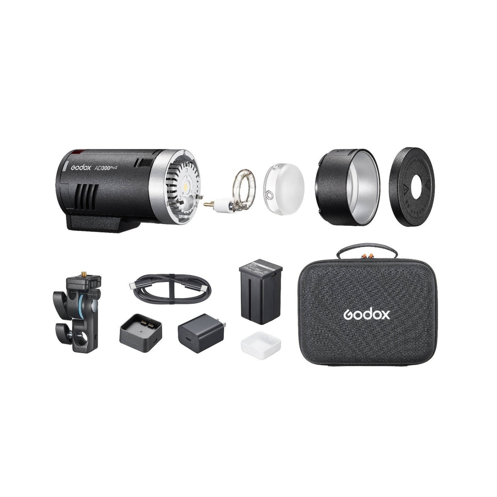 Godox AD300 Pro II 300W Battery Powered Flash Strobe Monolight