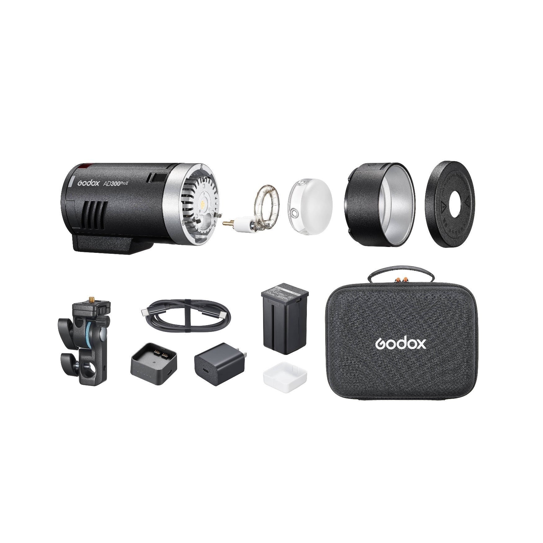 Godox AD300 Pro II 300W Battery Powered Flash Strobe Monolight