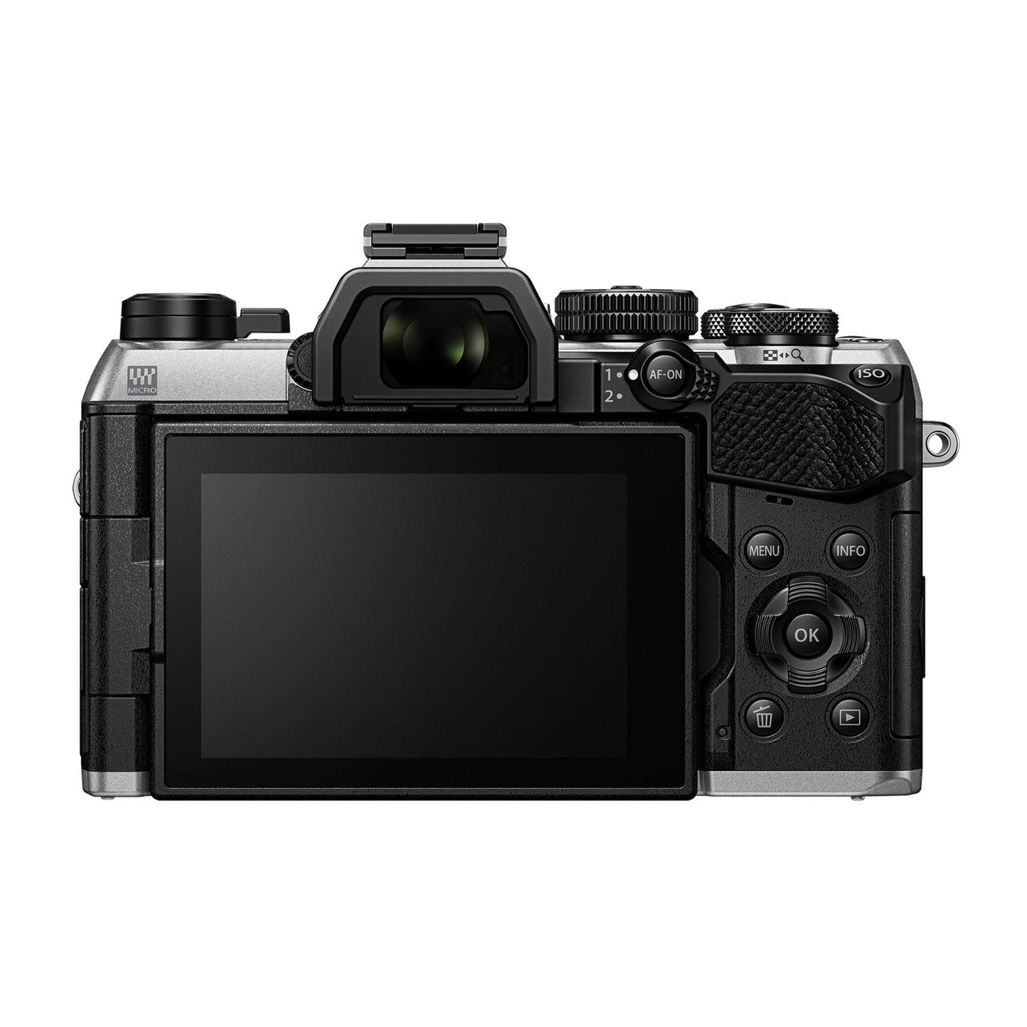 OM SYSTEM OM-5 Mark II Mirrorless Camera with 12-45mm f/4 PRO Lens (Silver)