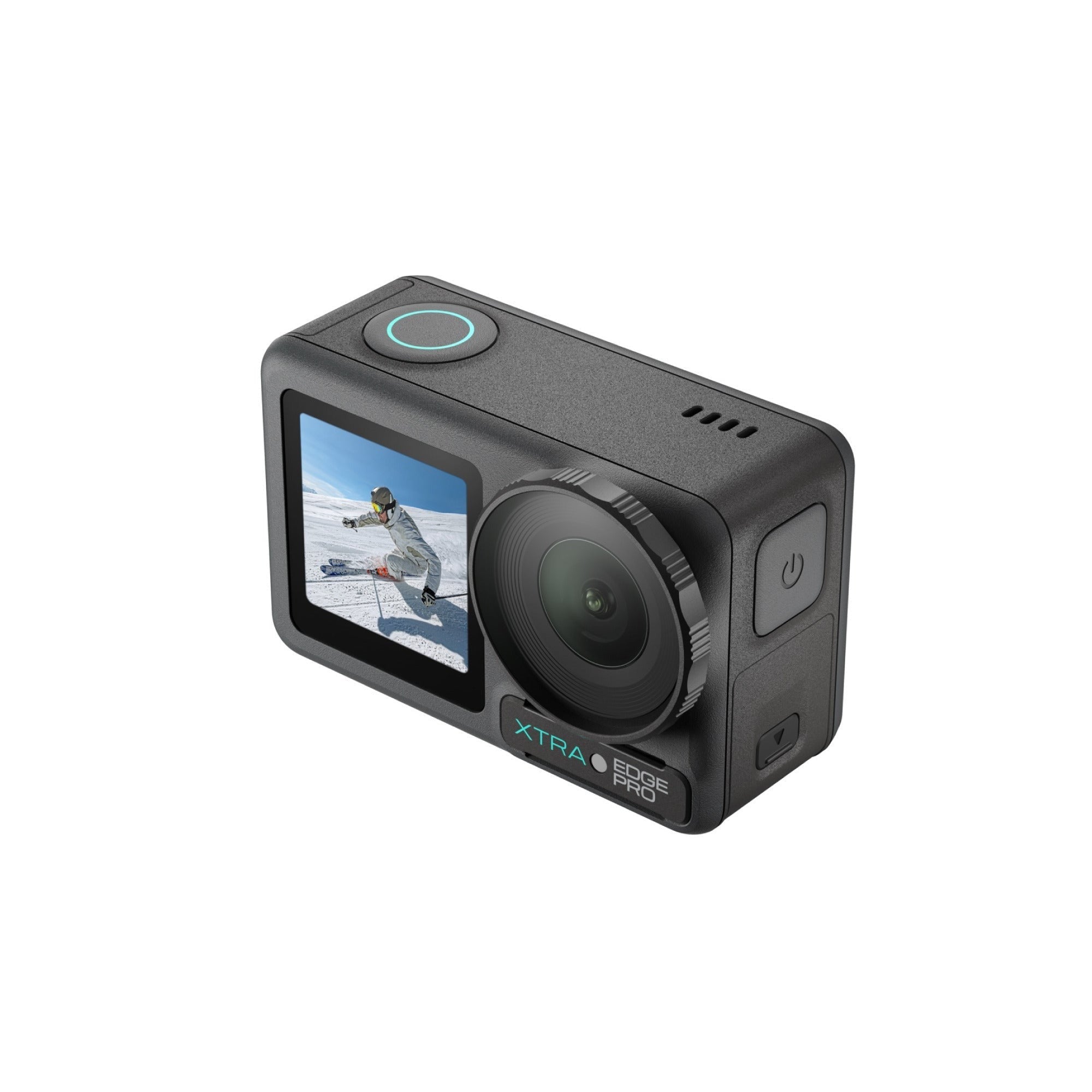 Xtra Edge Pro Action Camera with 128GB MicroSD, Accessory Kit and Case Bundle