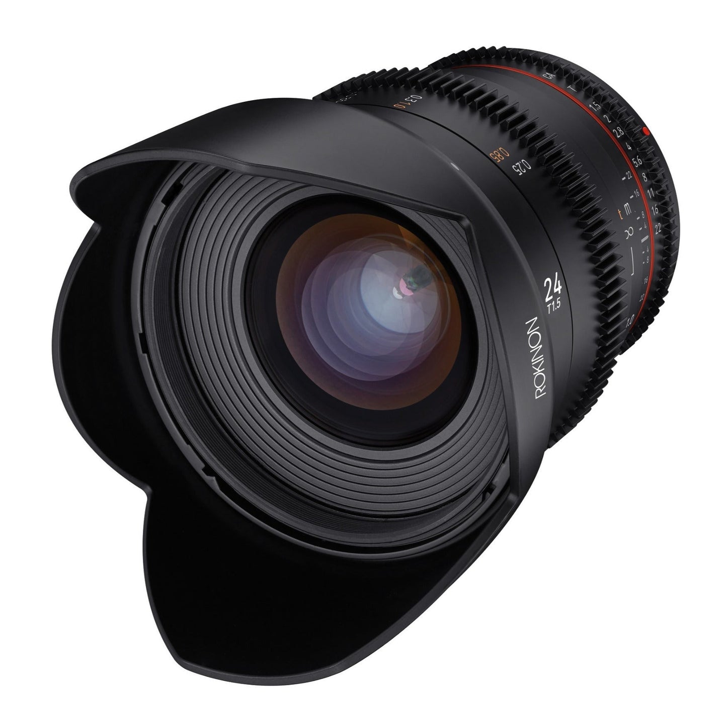 Rokinon 24mm T1.5 Cine DSX High Speed Wide Angle Cine Lens for Canon EF