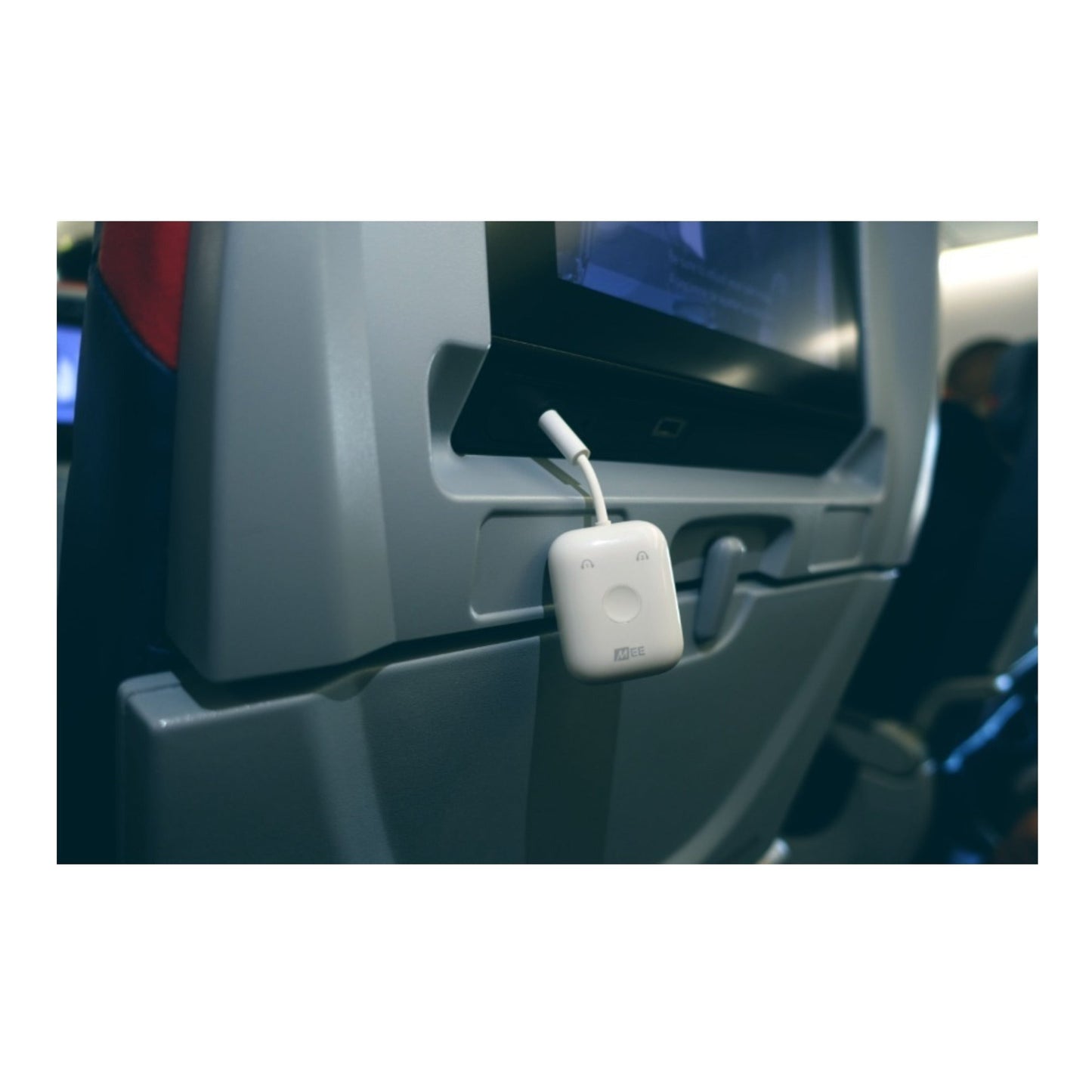 MEE Audio Connect Air In-Flight Wireless Audio Adapter for AirPods (White)