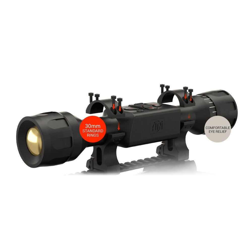 ATN THOR LT 5-10x Thermal Riflescope with 160 x 120 Pixel Sensor (Black)