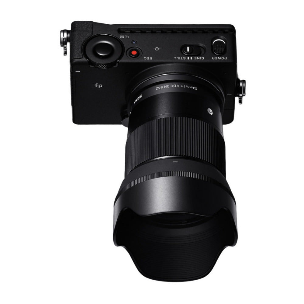 Sigma 23mm F1.4 DC DN Contemporary Series Large Aperture Lens for L Mount with Lens Hood