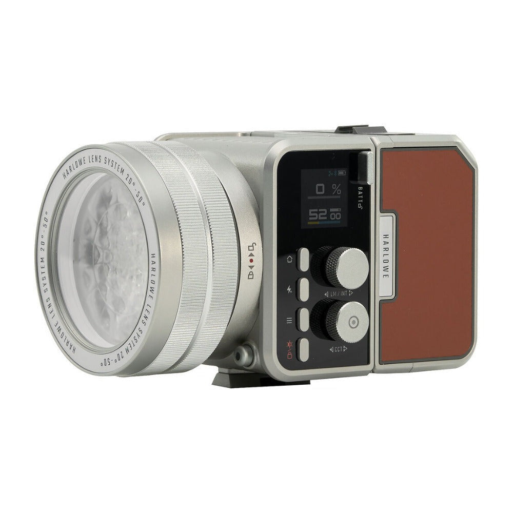 Harlowe Mini Max Bi-Color LED Monolight Creator Kit (Brown Faux Leather)