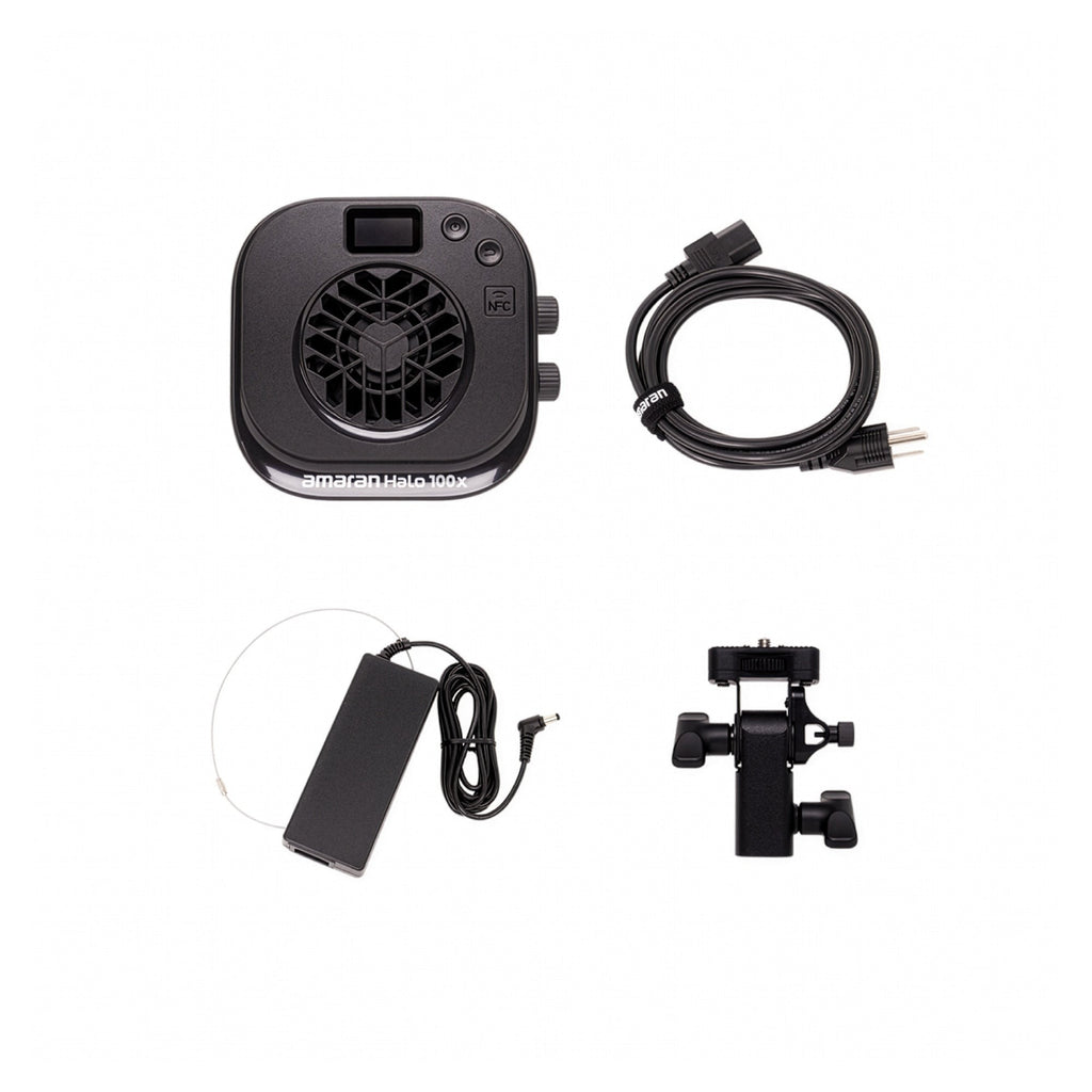 Amaran Halo 100x 100W Bi-color Bowens Mount COB Light with 85-degrees Beam Angle